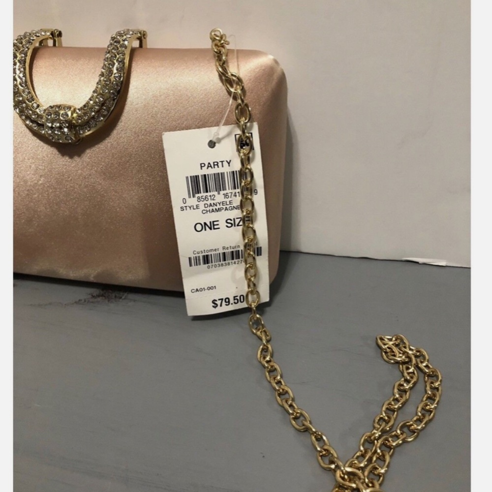 💐INC International Concepts~NWT~Danyelle Satin Party Clutch Purse MSRP $79.50💐 - Picture 3 of 10